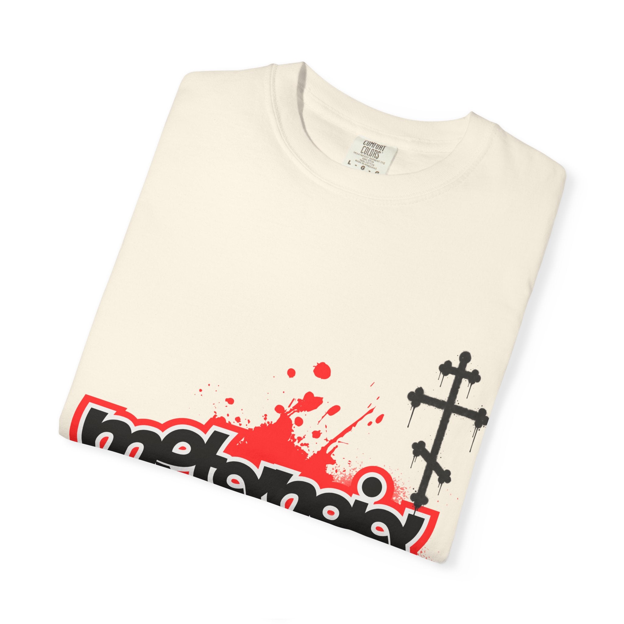 Repent Metanoia Graphic T-Shirt — Christian Cross Streetwear Tee