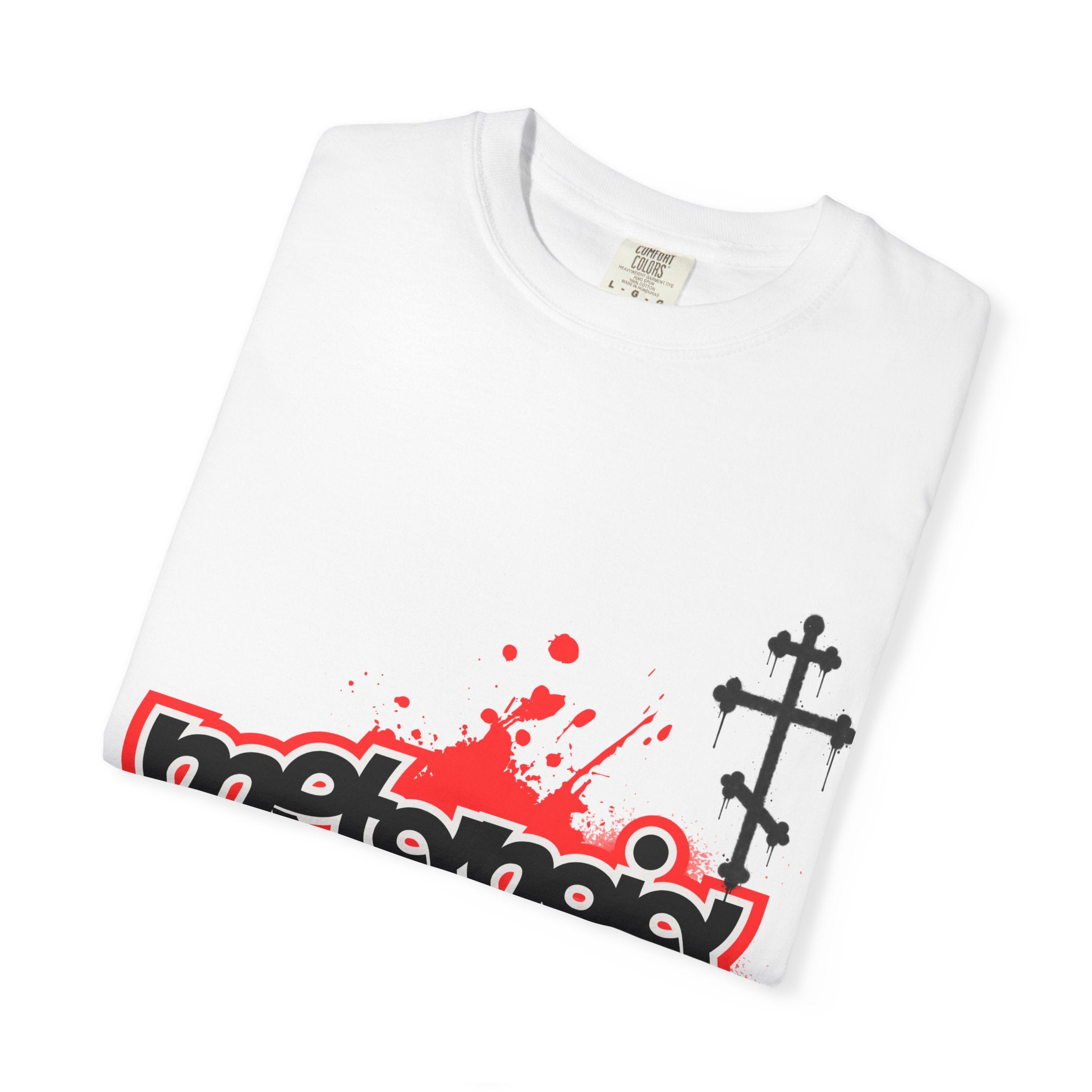 Repent Metanoia Graphic T-Shirt — Christian Cross Streetwear Tee